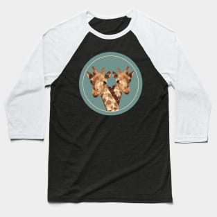 Giraffe Baseball T-Shirt